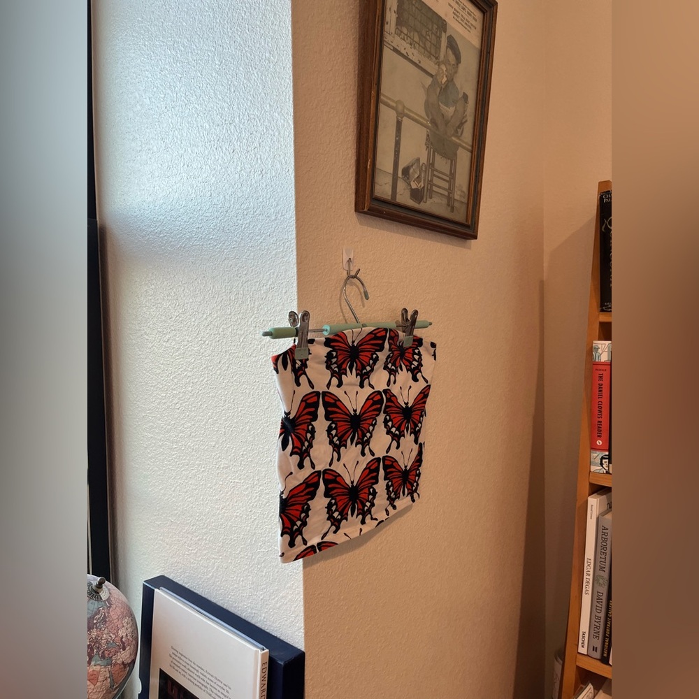Urban Outfitters monarch butterfly tube top
